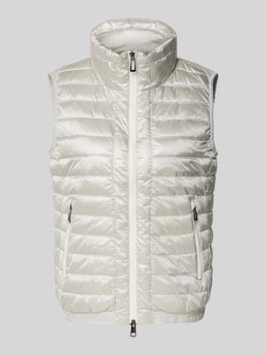 Bodywarmer met opstaande kraag en tweewegsritssluiting Shop The Look MANNEQUINE