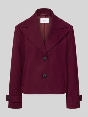 Kurzmantel mit Ärmelriegeln Modell 'SOLO' Shop The Look MANNEQUINE