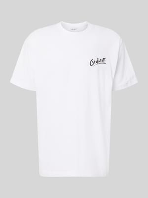 Regular Fit T-Shirt aus reiner Baumwolle Modell 'Pup' Shop The Look MANNEQUINE