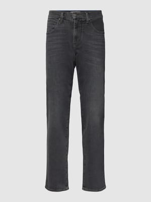 Regular Fit Jeans im Used-Look Modell 'Cadiz' Shop The Look MANNEQUINE