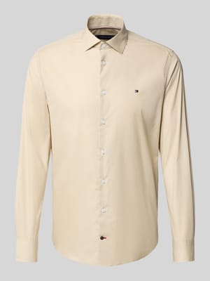 Slim Fit Businesshemd aus Baumwoll-Mix Shop The Look MANNEQUINE