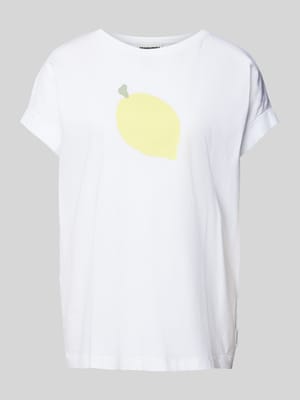 T-shirt met motiefprint, model 'IDAARA FRUITS' Shop The Look MANNEQUINE