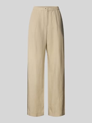 Loose Fit Stoffhose aus Lyocell-Leinen-Mix Modell 'SATOVE' Shop The Look MANNEQUINE