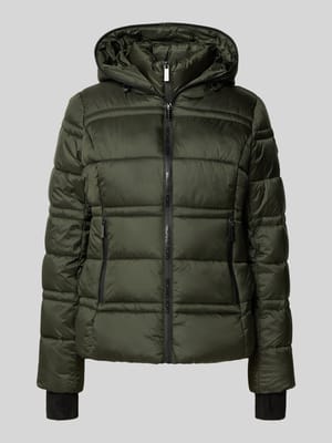 Gewatteerd jack met capuchon Shop The Look MANNEQUINE