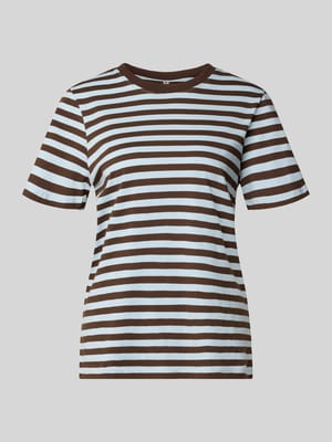 Regular fit t-shirt van puur katoen model 'RIA' Shop The Look MANNEQUINE