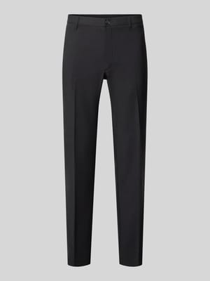 Straight Fit Stoffhose mit Bügelfalten Shop The Look MANNEQUINE