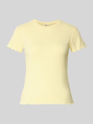 Slim Fit T-Shirt mit Viskose-Anteil Modell 'NICCA' Shop The Look MANNEQUINE