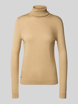 Regular Fit Rollkragenpullover mit Seiden-Anteil Modell 'ZOE' Shop The Look MANNEQUINE