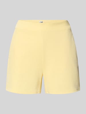 Shorts mit elastischem Bund Modell 'KATE PIQUE' Shop The Look MANNEQUINE
