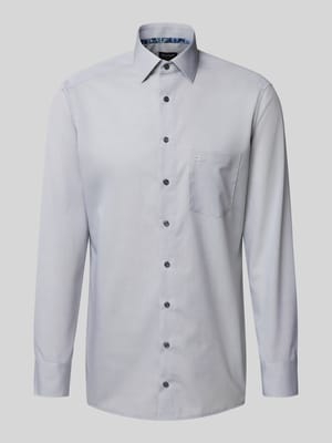 Regular Fit Business-Hemd aus reiner Baumwolle Shop The Look MANNEQUINE