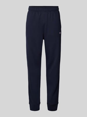 Regular fit sweatpants met logostitching Shop The Look MANNEQUINE