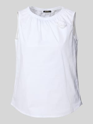 Blusentop mit Rundhalsausschnitt Shop The Look MANNEQUINE