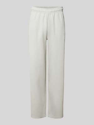 Sweatpants mit Strukturmuster und elastischem Bund Shop The Look MANNEQUINE