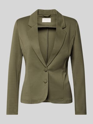 Blazer mit 2-Knopf-Leiste und Viskose-Anteil Modell 'NANNI' Shop The Look MANNEQUINE