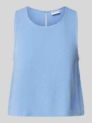 Top krótki z okrągłym dekoltem Shop The Look MANNEQUINE