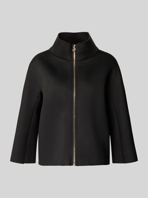 Blazer aus Viskose-Mix mit Stehkragen Shop The Look MANNEQUINE