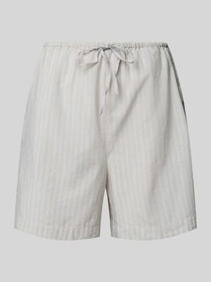 High Waist Shorts mit Streifenmuster Modell 'GILI' Shop The Look MANNEQUINE