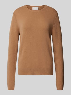 Pullover van kasjmier met ronde hals Shop The Look MANNEQUINE