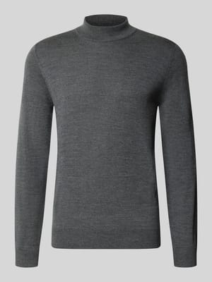 Regular Fit Turtleneck aus Woll-Mix Shop The Look MANNEQUINE