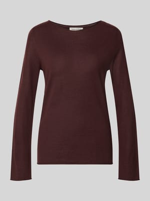 Regular Fit Pullover aus reiner Schurwolle Shop The Look MANNEQUINE