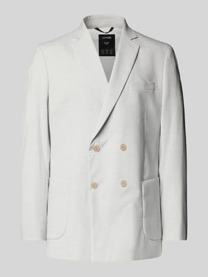 Regular Fit Sakko mit doppelter Knopfleiste Shop The Look MANNEQUINE