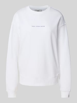 Oversized Sweatshirt aus reiner Baumwolle Shop The Look MANNEQUINE