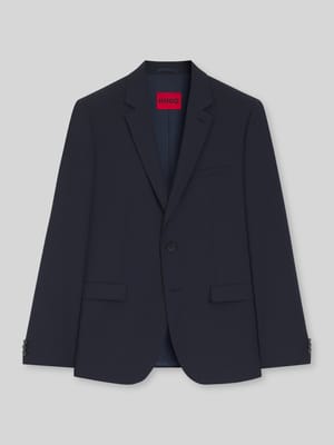 Slim Fit Anzugsakko aus Woll-Mix Modell 'ARTI' Shop The Look MANNEQUINE