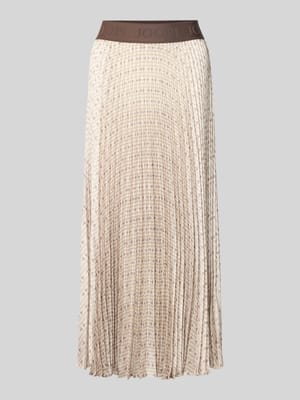 Maxirok met geplooide look, model 'Saphira' Shop The Look MANNEQUINE