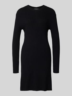 Nauwsluitende tricotjurk van viscosemix Shop The Look MANNEQUINE