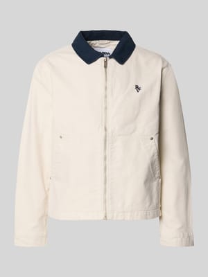 Regular Fit Übergangsjacke in Denim-Optik Shop The Look MANNEQUINE