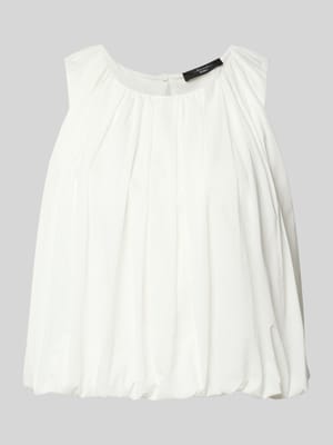 Top bluzkowy o kroju regular fit z czystej bawełny model 'ANGEL' Shop The Look MANNEQUINE