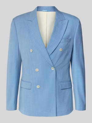 Slim Fit Anzugjacke mit Reverskragen Shop The Look MANNEQUINE
