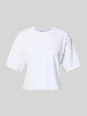 Relaxed Fit T-Shirt aus reiner Baumwolle Shop The Look MANNEQUINE