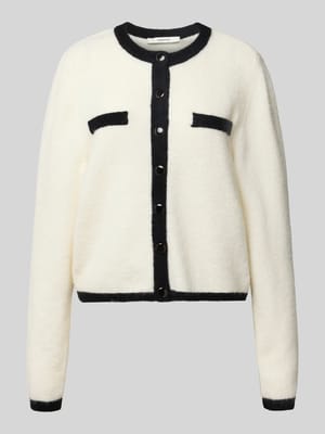 Strickjacke mit Knopfleiste Modell 'alpha' Shop The Look MANNEQUINE