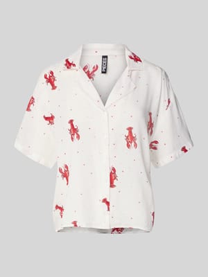 Relaxed Fit Blusenshirt aus reiner Viskose Modell 'NYA' Shop The Look MANNEQUINE