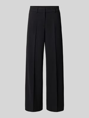 Regular Fit Weite Hose mit Bügelfalten Modell 'KALINA' Shop The Look MANNEQUINE