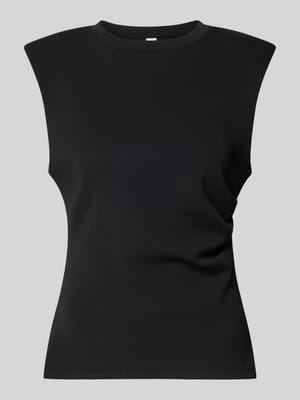 Bluse mit gelegten Falten Modell 'Pina' Shop The Look MANNEQUINE