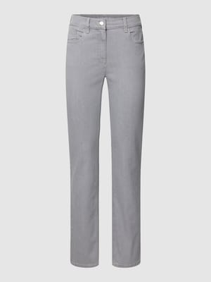 Jeans met 5-pocketmodel, model 'CARLA' Shop The Look MANNEQUINE