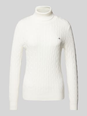 Strickpullover mit Rollkragen Shop The Look MANNEQUINE