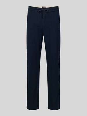 Jogpants aus Baumwoll-Leinen-Mix mit elastischem Bund Shop The Look MANNEQUINE