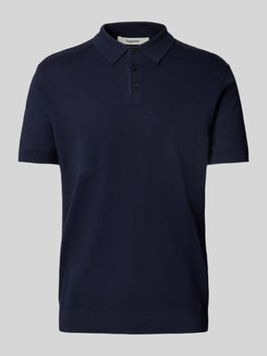 Regular Fit Poloshirt aus reiner Baumwolle Modell 'BERG' Shop The Look MANNEQUINE