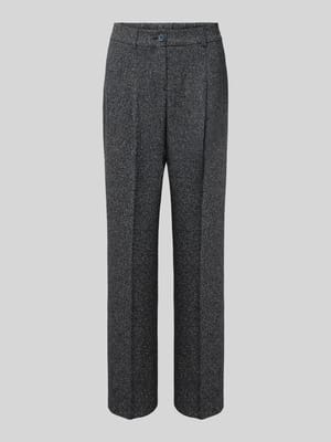 Regular fit broek met viscose, model 'Cisilia' Shop The Look MANNEQUINE