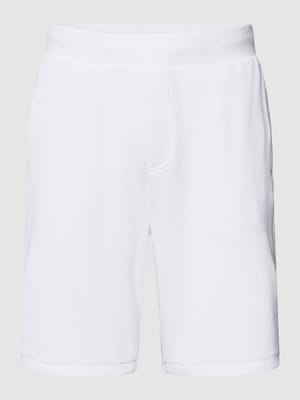 Sweatshorts met structuurmotief Shop The Look MANNEQUINE