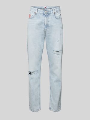 Relaxed Tapered Fit Jeans im Destroyed-Look Modell 'ISAAC' Shop The Look MANNEQUINE