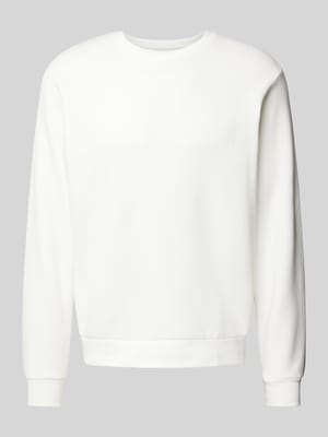 Sweatshirt met ronde hals, model 'BRADLEY' Shop The Look MANNEQUINE