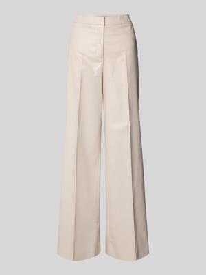 Spodnie lniane z kantami i wpuszczanymi kieszeniami Shop The Look MANNEQUINE