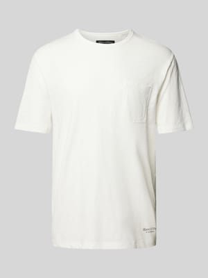 T-Shirt mit Brusttasche Shop The Look MANNEQUINE