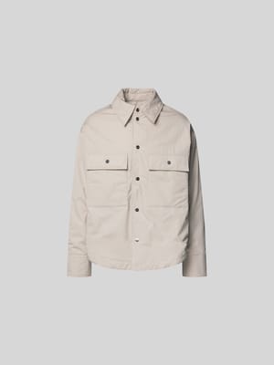 Jacke mit Hemdblusenkragen Shop The Look MANNEQUINE