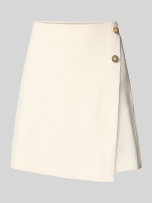 Minirok met structuurmotief, model 'KATE' Shop The Look MANNEQUINE