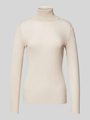 Gebreide pullover met structuurmotief Shop The Look MANNEQUINE